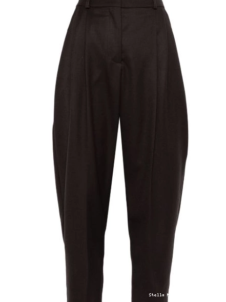 Cheap McCartney pleated trousers wool Women Stella 0818